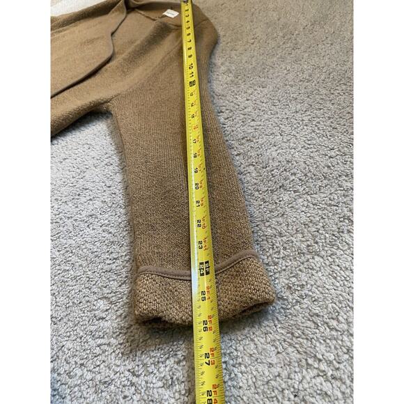 GOODNIGHT MACAROON Womens  OS Knit Sweater Open Cardigan Brown Church Office - Picture 8 of 14